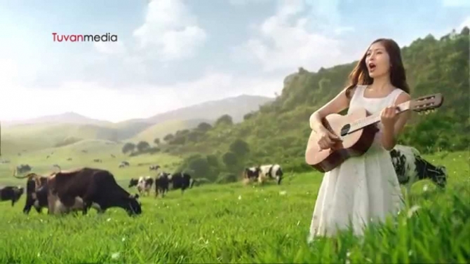 TVC thương hiệu Mộc Ch&acirc;u Milk