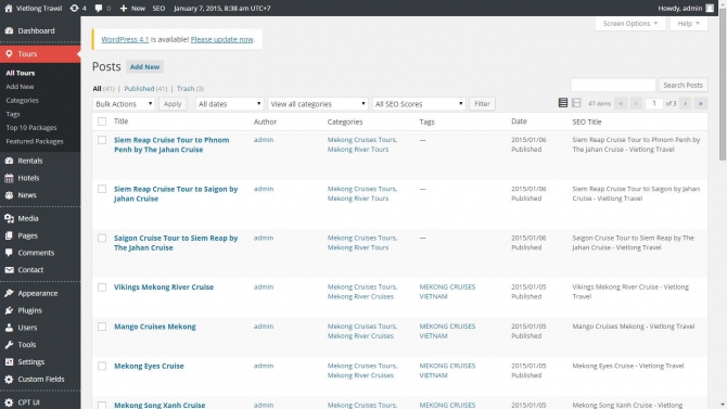 Admin Panel
