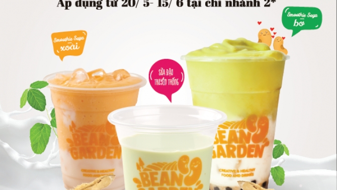 Thiết kế cho sản phẩm sữa đậu