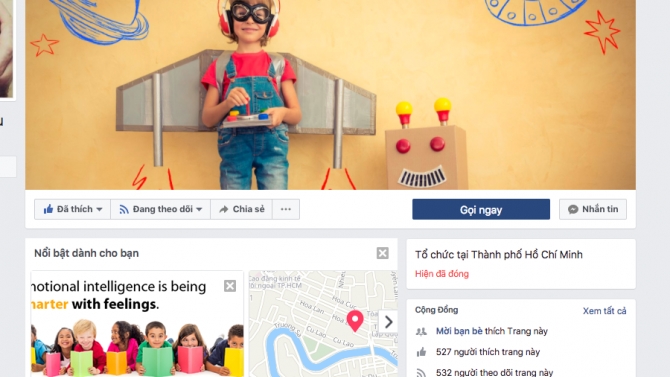 quản l&yacute;, viết content cho fanpage