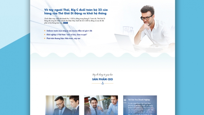 Thiết kế Webstie S&aacute;ng tạo Ngh&agrave;nh Đ&agrave;o tạo