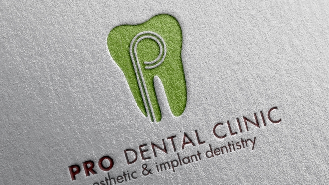 [PRO DENTAL CLINIC] LOGO & BUSINESS CARD