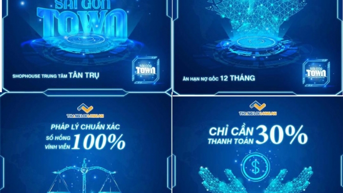Banner quảng c&aacute;o bất động sản