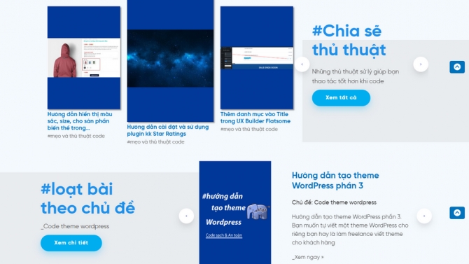 Web tin tức dạng blog c&aacute; nh&acirc;n