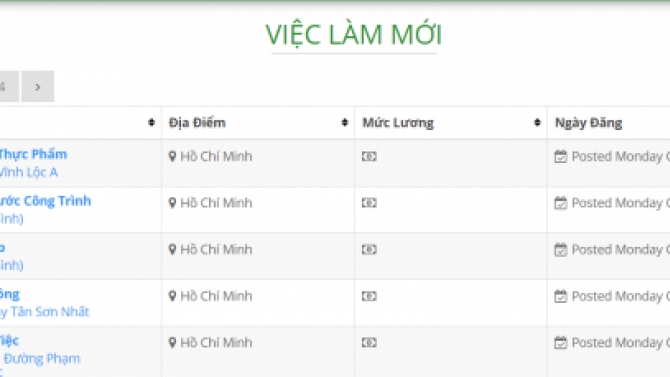 website tuyển dụng