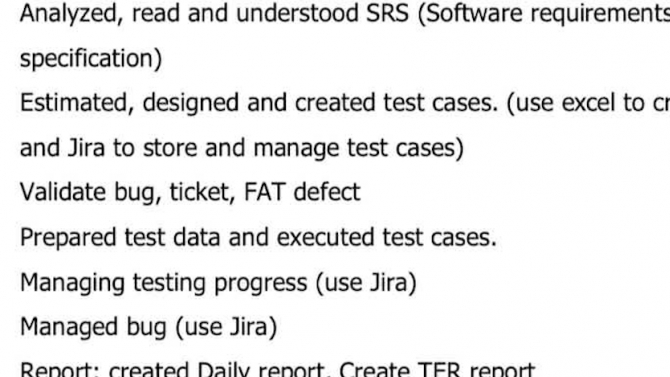 Testing web