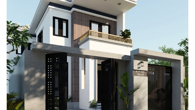 Thiết kế nội - ngoại thất nh&agrave; ở