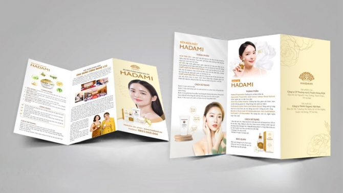 Thiết kế bộ nhận diện v&agrave; quảng c&aacute;o Hadami