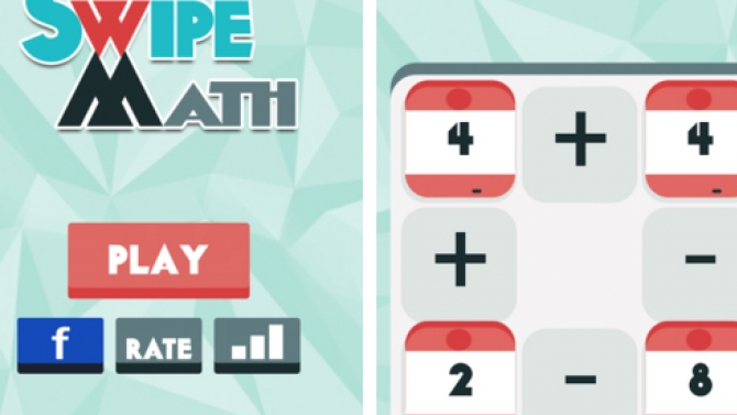 Game swipe Math