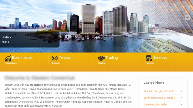 X&acirc;y dựng website từ giao diện PSD