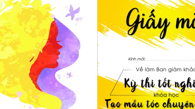 Giấy mời 1/2
