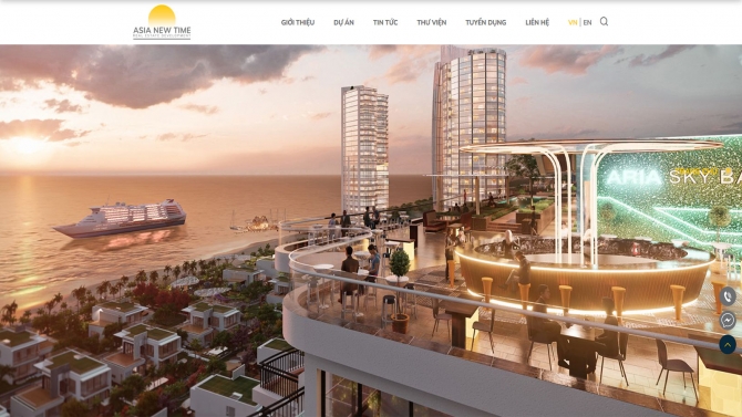 Thiết kế website Asianewtime