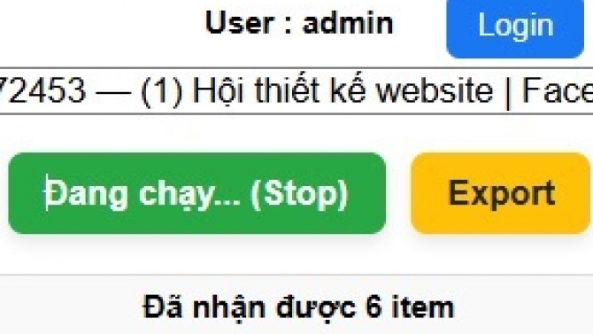 Website Data Crawler Tool