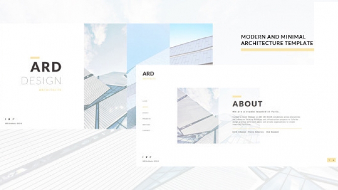 ARD - Architect | Builder Minimal Joomla Template