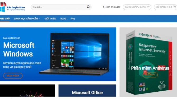 Thiết kế website b&aacute;n h&agrave;ng