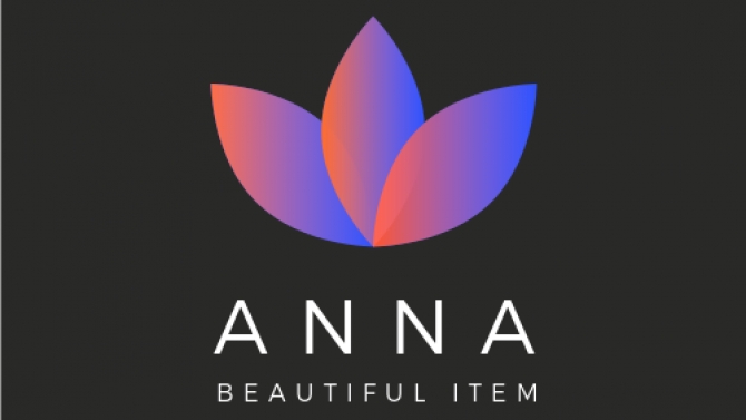 Thiết kế Logo cửa h&agrave;ng thời trang Anna