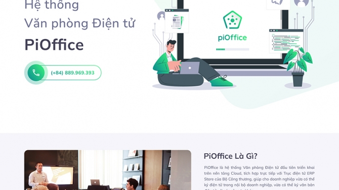 Landingpage Office