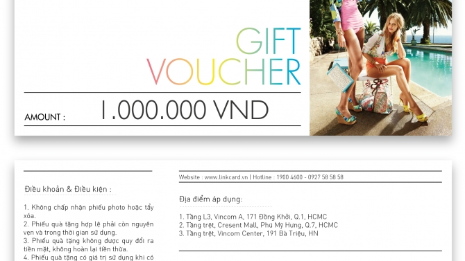 Gift voucher Nine West