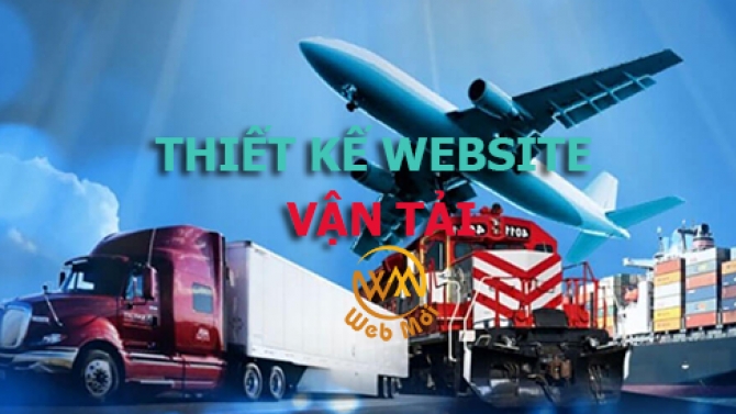 Thiết kế website Dịch vụ Vận tải, Vận chuyển Logistics