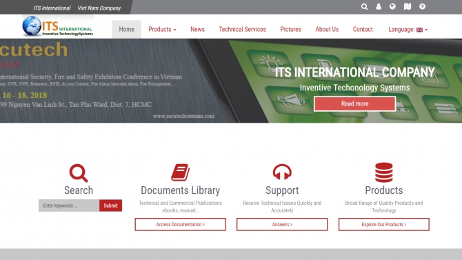 Thiết kế Website ITS International