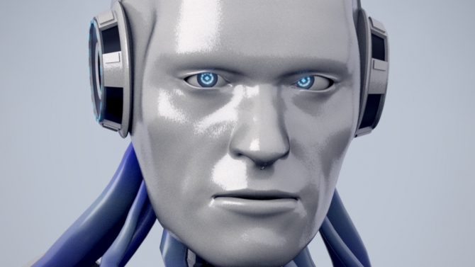 3D product (Turbosquid)_Male android
