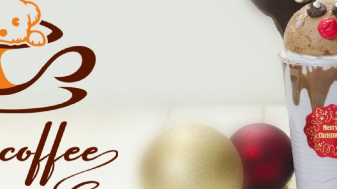 Thiết kế bộ nhận diện cửa h&agrave;ng pet coffee