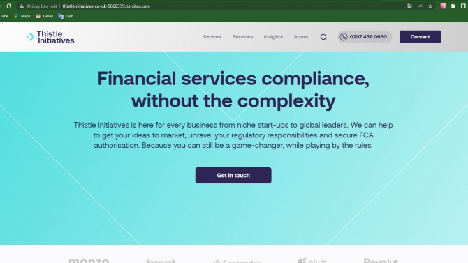 X&acirc;y dựng website Hubspot