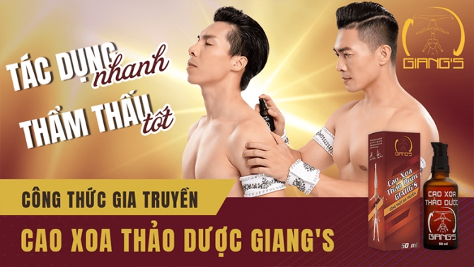 Banner quảng c&aacute;o Cao Xoa Thảo Dược Quốc Cơ Quốc Nghiệp