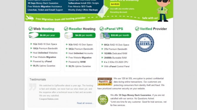 Thiết kế website UpReseller