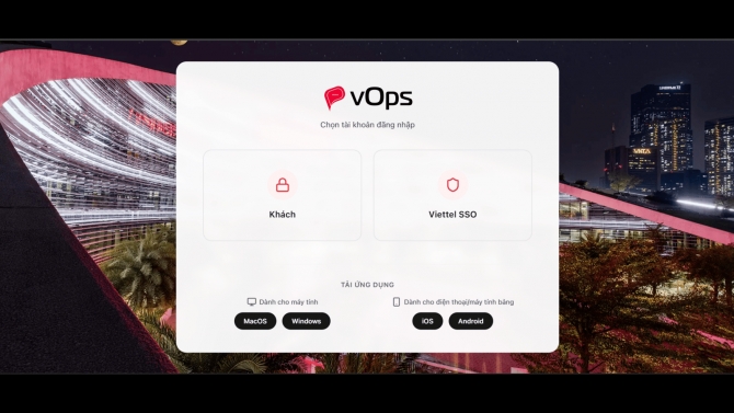 Hệ thống Viettel Operation System vOps