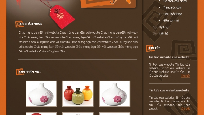 Thư viện website template Hệ thống Bizweb (FPT)