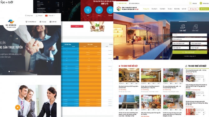 Thiết kế giao diện BẤT ĐỘNG SẢN