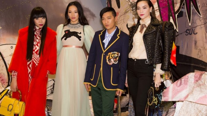 CTV viết b&agrave;i PR cho Gucci
