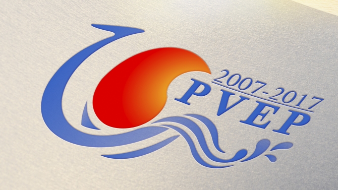 Logo 10 năm PVEP