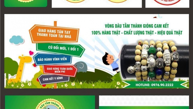 Thiết kế bộ nhận diện Th&aacute;nh Gi&oacute;ng