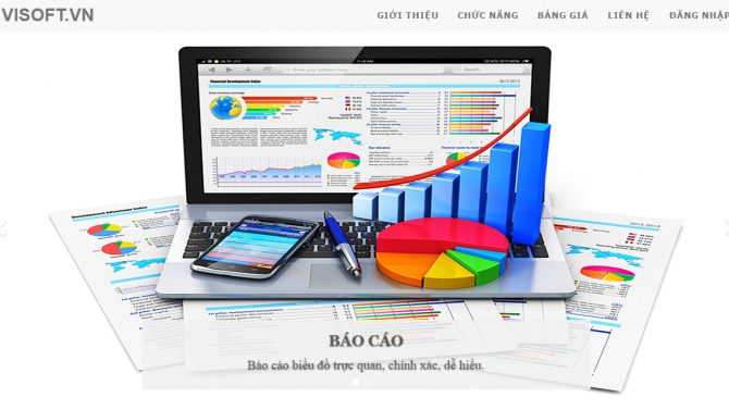 Website quản l&yacute; kinh doanh
