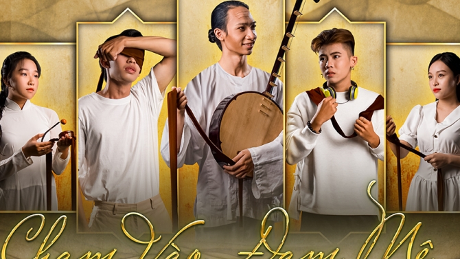 Poster Vở kịch "Chạm v&agrave;o đam m&ecirc;"