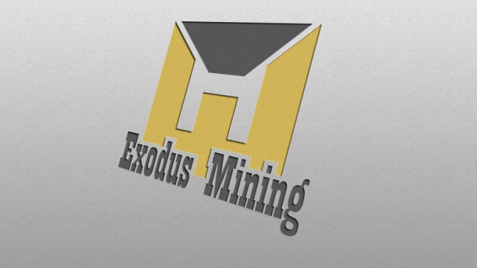 Thiết kế Logo Exodus Mining