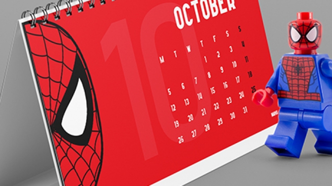 MARVEL CALENDAR 2020