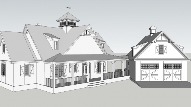 SketchUp model