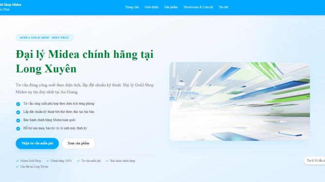 Điện Ph&aacute;t &ndash; Website quản l&yacute; tiệm sửa chữa điện tử