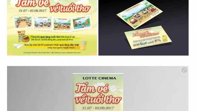 TẤM V&Eacute; VỀ TUỔI THƠ