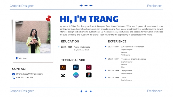 Portfolio Graphic Design - TRỊNH THU TRANG