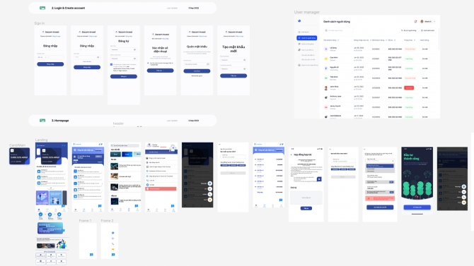 Dự &aacute;n app t&agrave;i ch&iacute;nh Sacom Invest