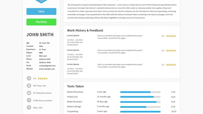 Thiế kế website dự &aacute;n freelancer