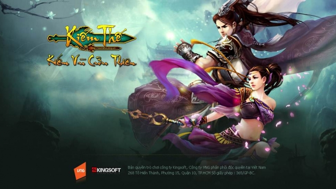 Landing page Kiếm Thế