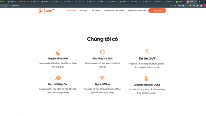 Website nghe radio v&agrave; audio