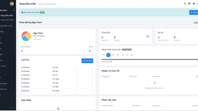 Web App CRM & ERP Laravel