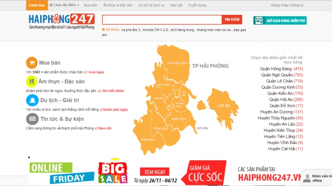 website thương mại điện tử haiphong247