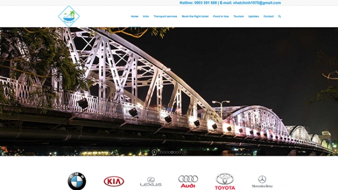 X&acirc;y dựng website Xedulichhue24h.com